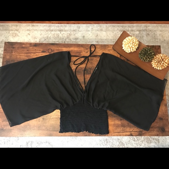 Forever 21 plunging see through shirt - Picture 4 of 6